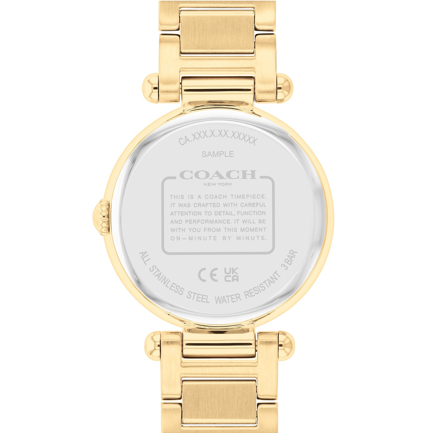 Coach 14504265 Women's Ionic Thin Gold Plated Steel Watch