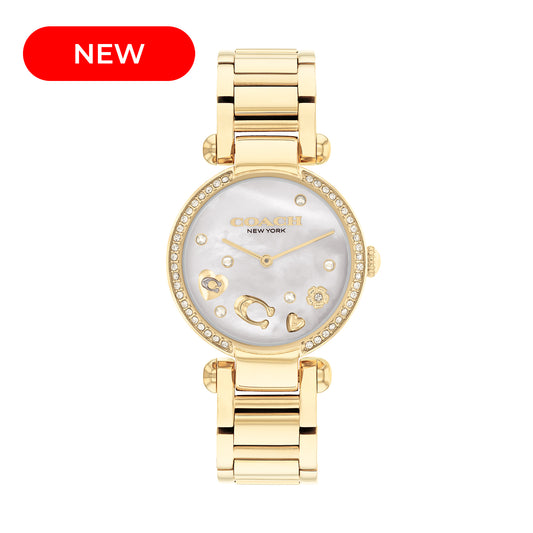 Coach 14504265 Women's Ionic Thin Gold Plated Steel Watch