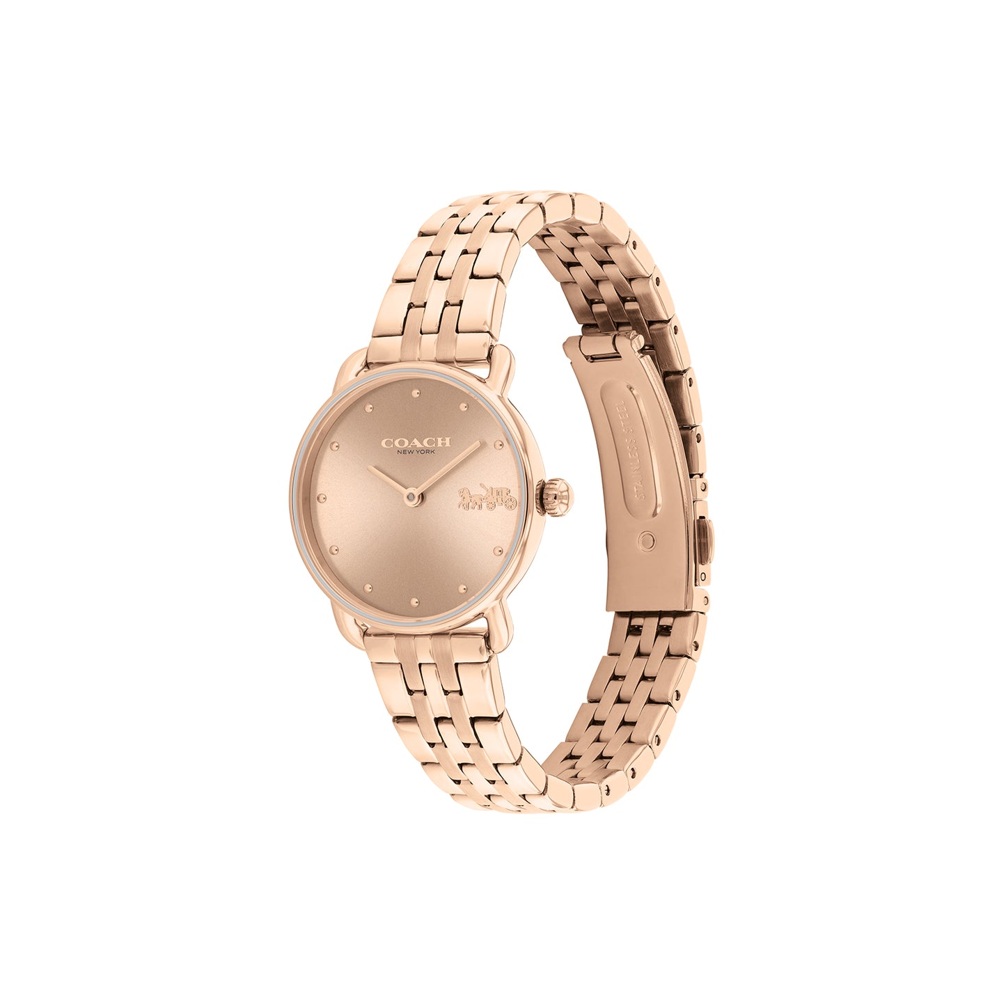 Coach 14504303 Women's Ionic Rose Gold Plated Steel Watch