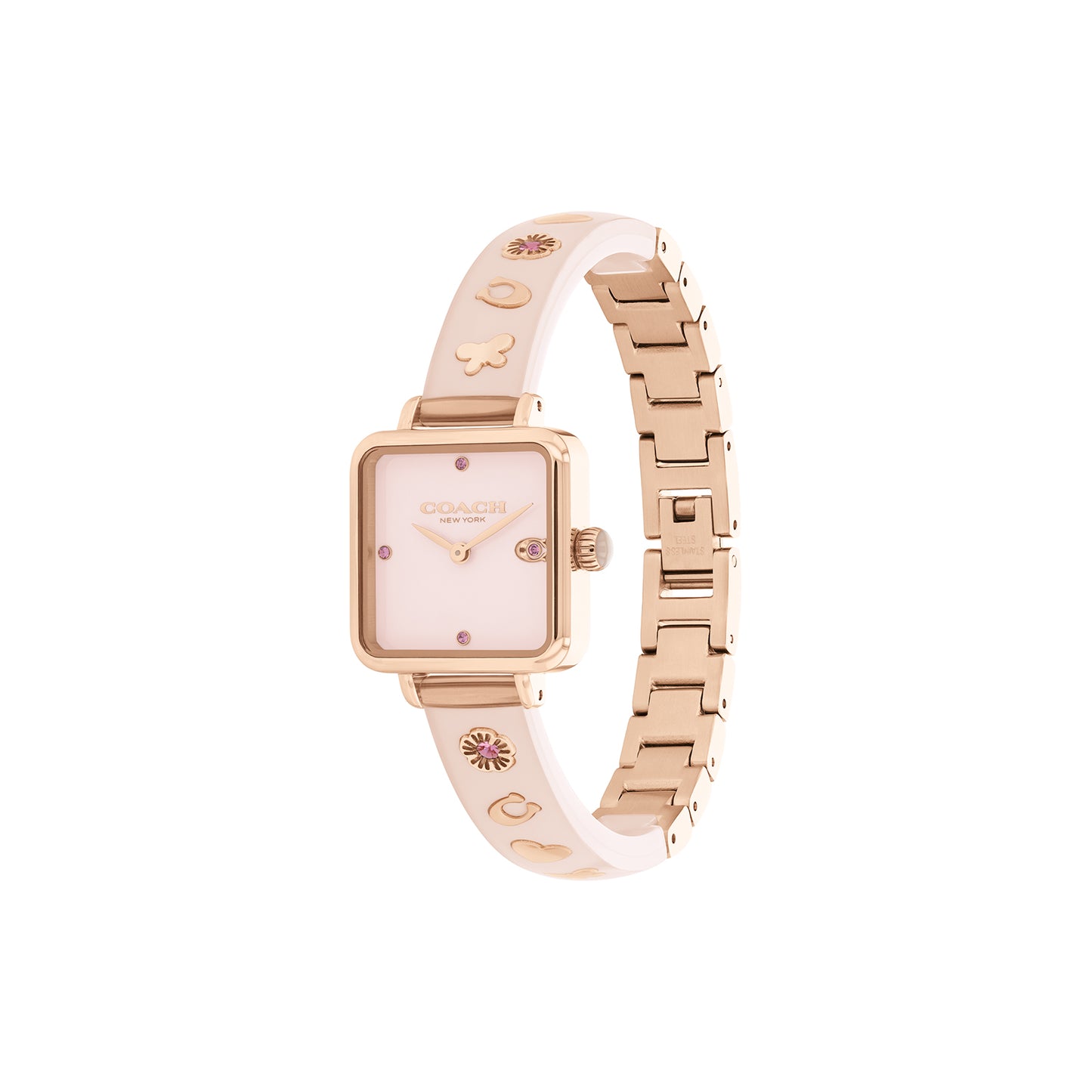 Coach 14504309 Women's Ionic Rose Gold Plated Steel Watch