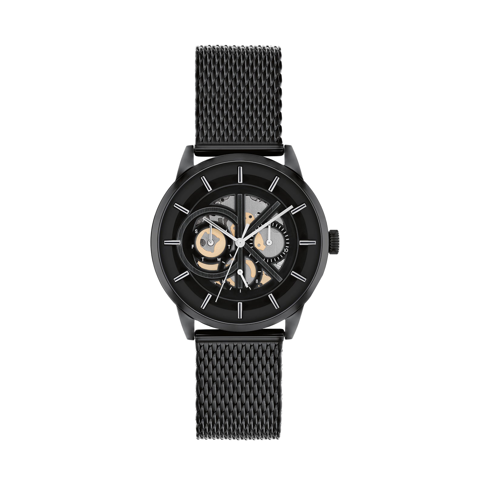 Calvin Klein 25200214 Store Mesh Watch – Men\'s The Steel Quartz