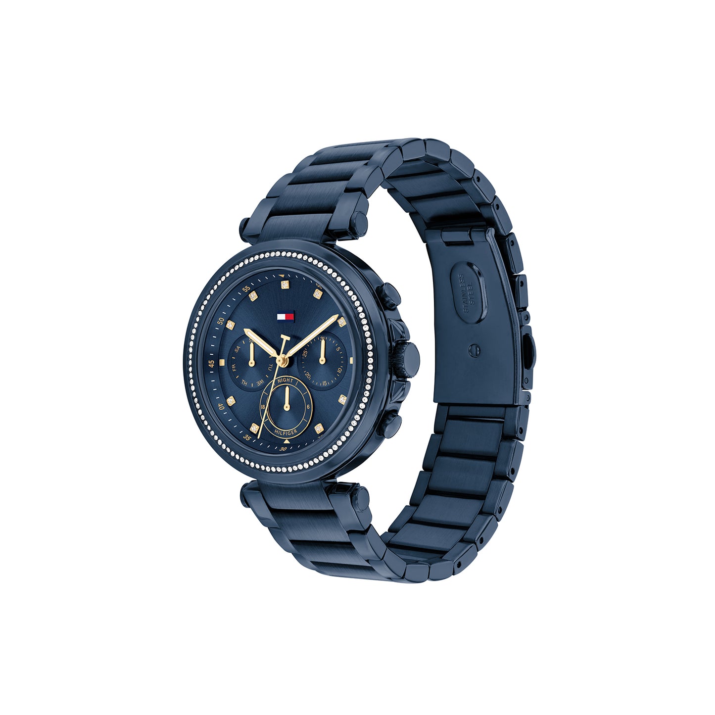Tommy Hilfiger 1782704 Women's Ionic Blue Plated Steel Watch