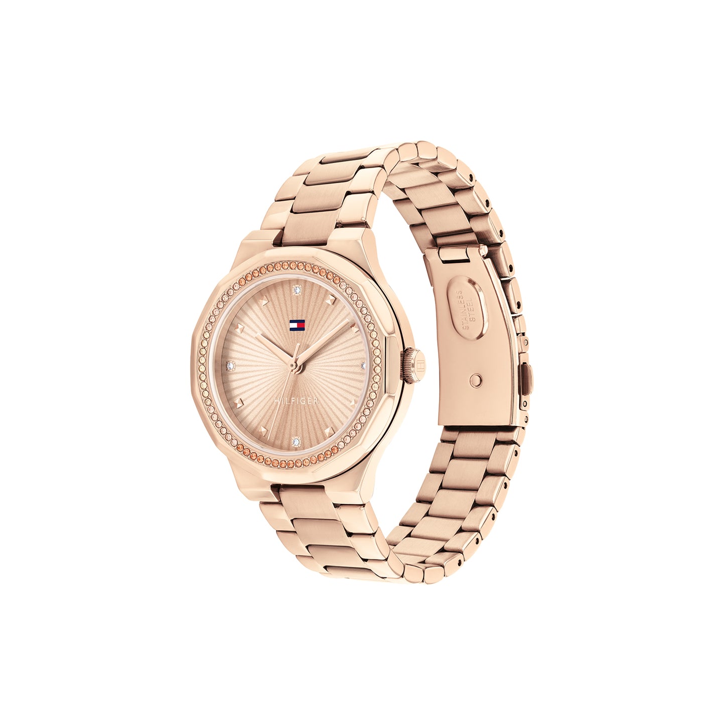 Tommy Hilfiger 1782726 Women's Ionic Carnation Gold Plated Steel Watch