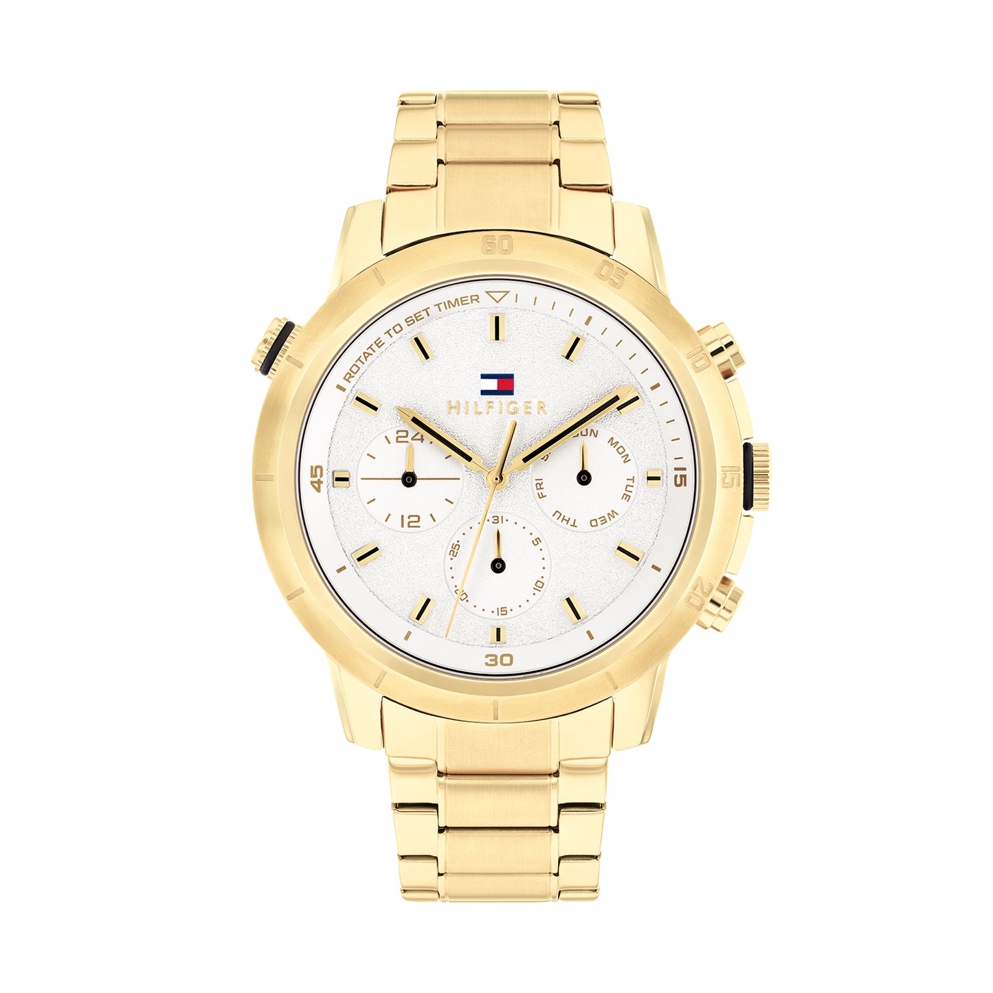 Tommy Hilfiger 1792127 Men's Ionic Thin Gold Plated Steel Watch