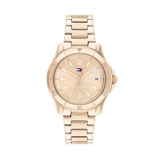 Tommy Hilfiger 1782514 Women's Ionic Carnation Gold Plated Steel Watch
