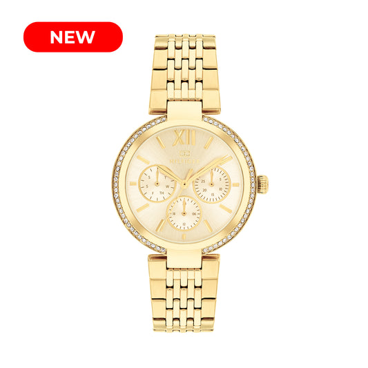 Tommy Hilfiger 1782697 Women's Ionic Thin Gold Plated Steel Watch