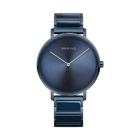 Bering 18539-797 Men's Blue Steel Watch