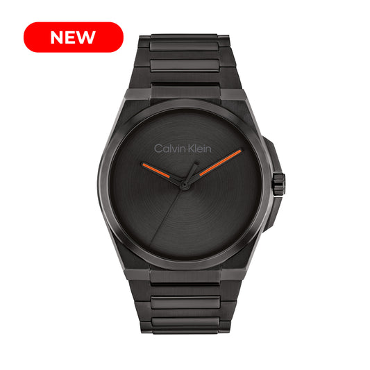 Calvin Klein 25200455 Men's Ionic Black Plated Steel Watch