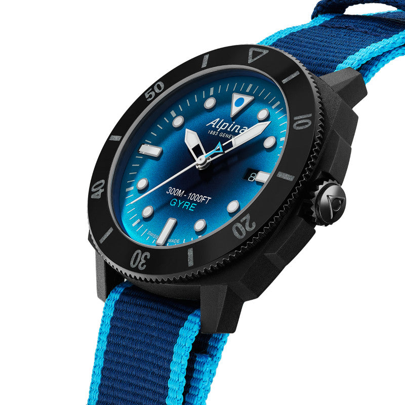 Alpina Seastrong Diver Gyre Automatic Smoked Blue AL-525LNSB4VG6