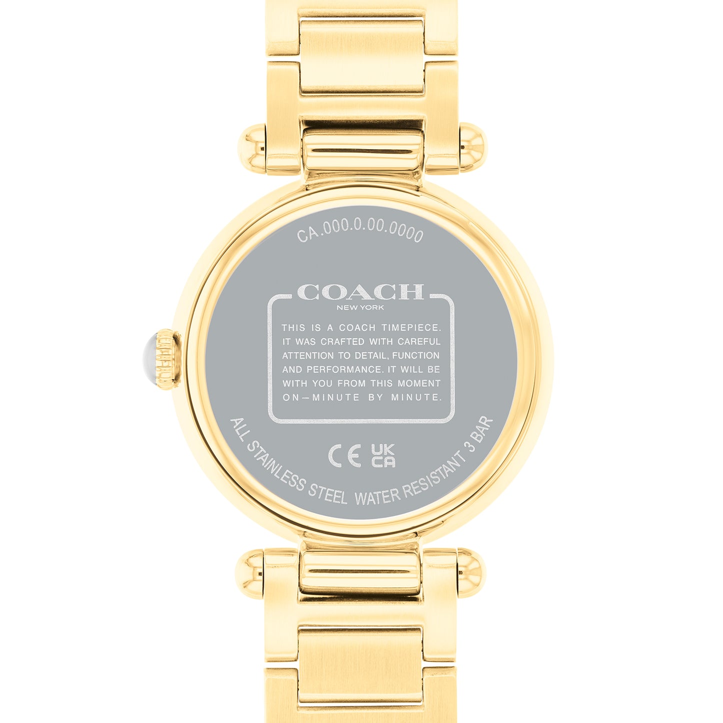 Coach 14504183 Women's Ionic Plated Thin Gold Steel Watch
