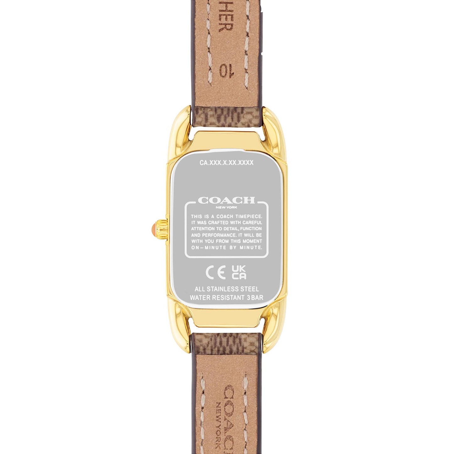 Coach 14504192 Women's Calfskin Leather Strap Watch – The Watch Store