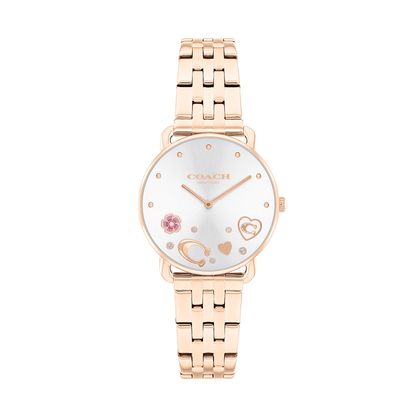 Coach 14504285 Women's Ionic Plated Rose Gold Steel Watch