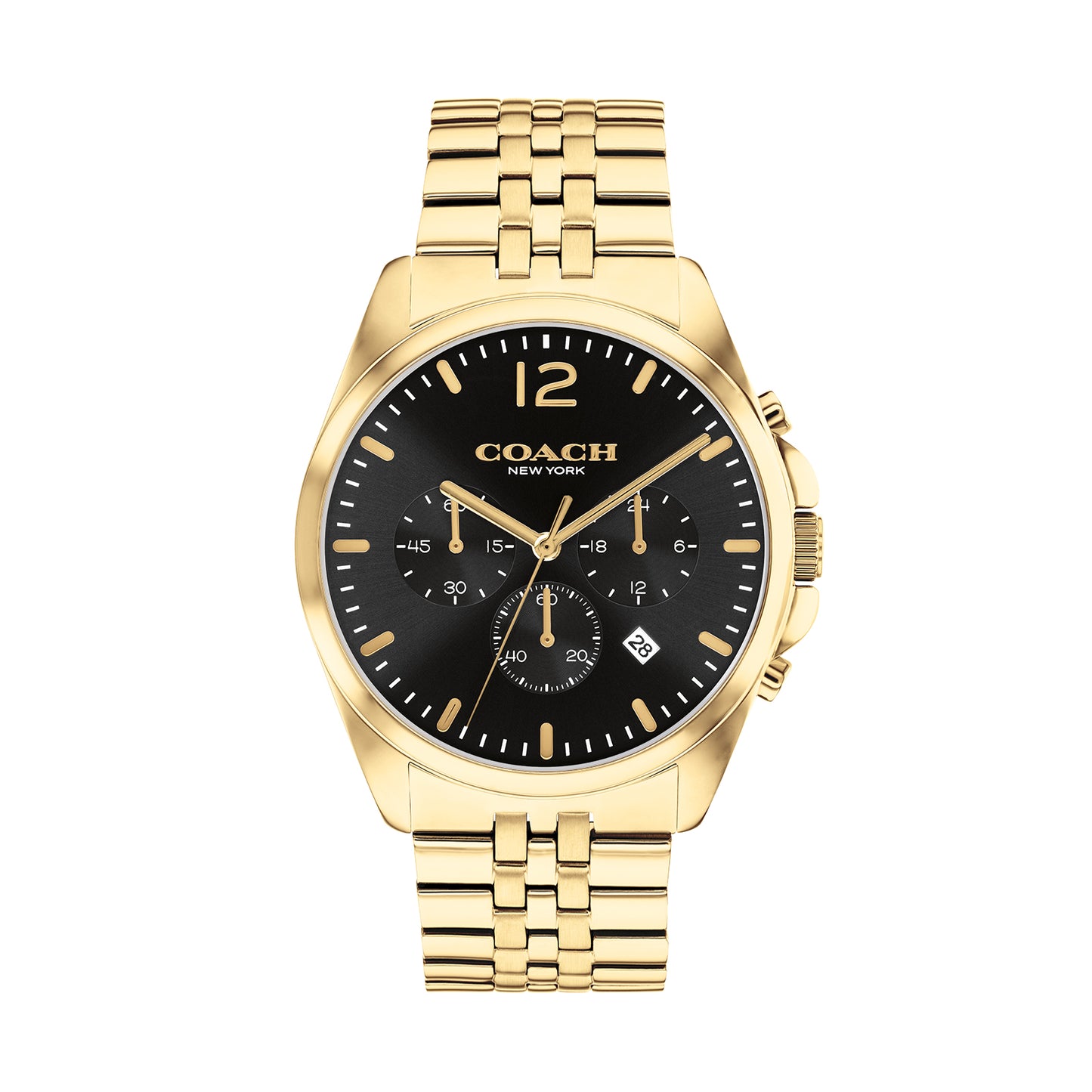 Coach 14602657 Men's Ionic Plated Thin Gold Steel Watch