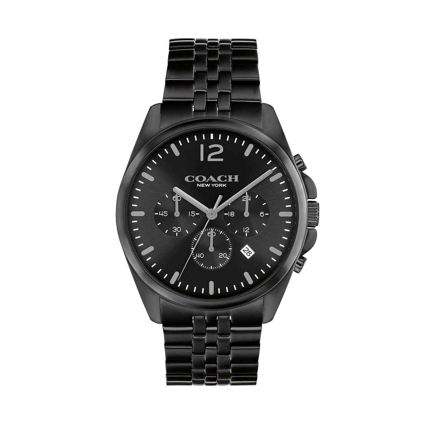 Coach 14602658 Men's Ionic Plated Black Steel Watch