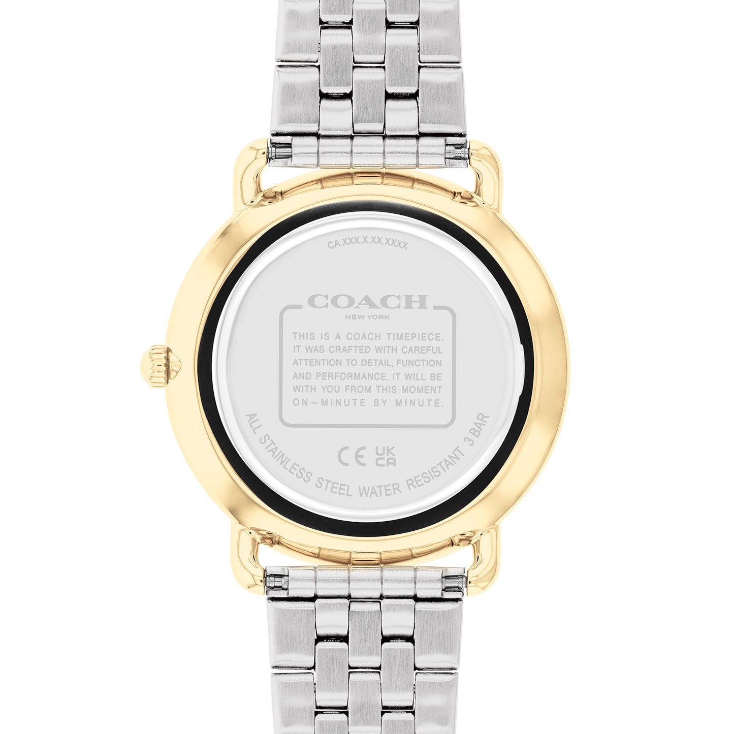 Coach 14602668 Men's Ionic Plated Thin Gold Steel Watch