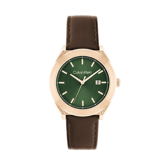 Calvin Klein 25200202 Men's Leather Watch