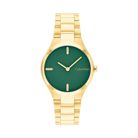 Calvin Klein 25200333 Women's Ionic Thin Gold Plated Steel Watch