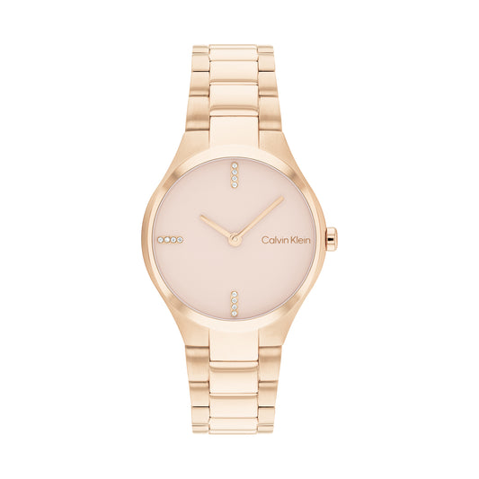 Calvin Klein 25200334 Women's Ionic Rose Gold Plated Steel Watch