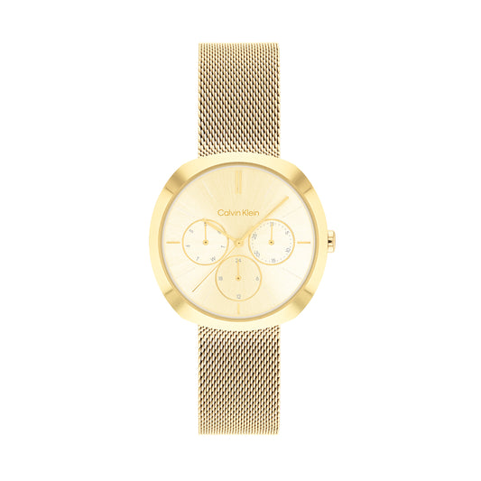 Calvin Klein 25200339 Women's Ionic Thin Gold Plated Steel Mesh Watch