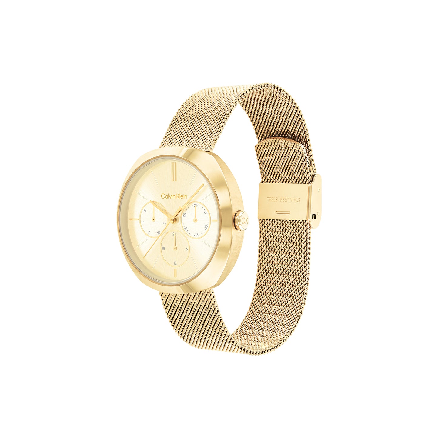 Calvin Klein 25200339 Women's Ionic Thin Gold Plated Steel Mesh Watch