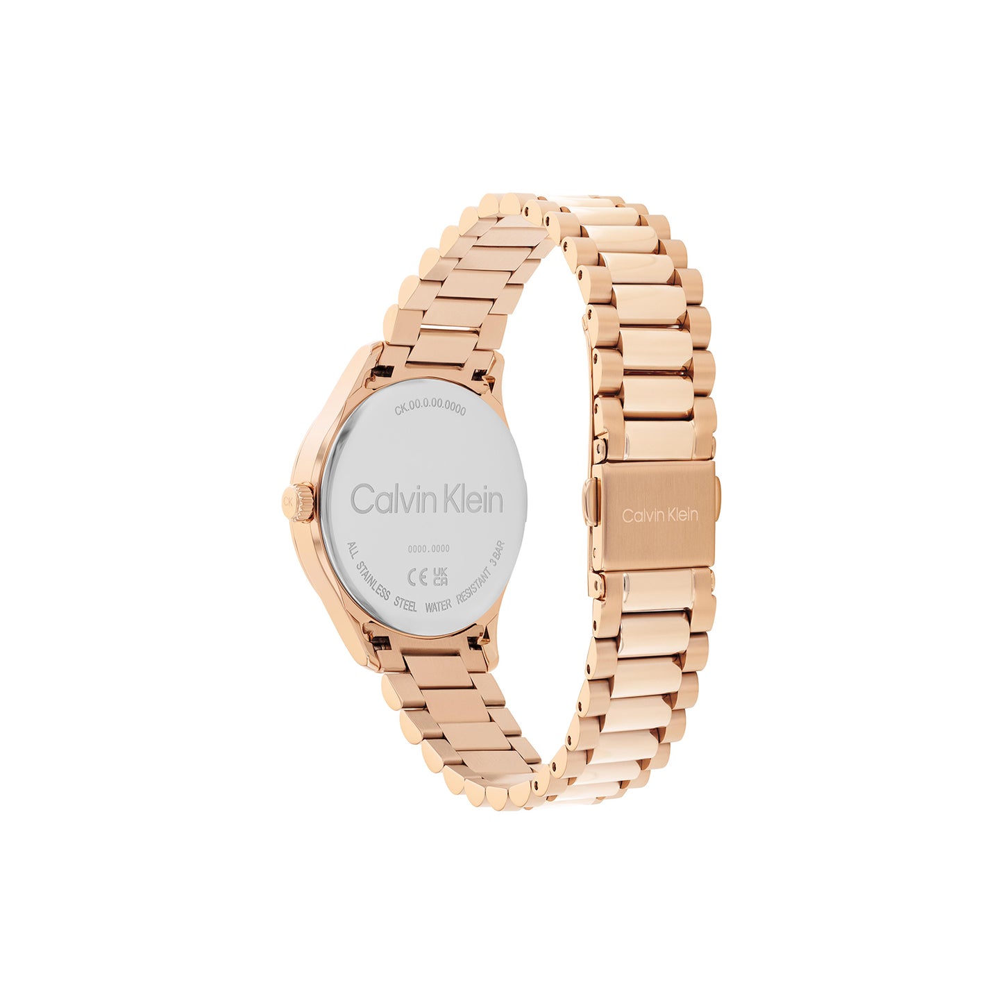 Calvin Klein 25200347 Unisex Ionic Rose Gold Plated Steel Watch