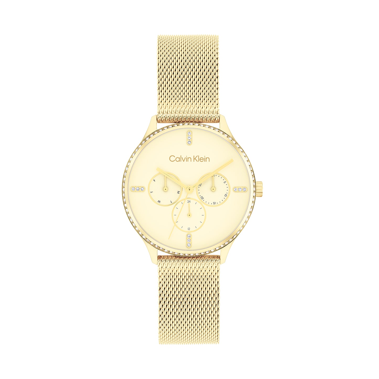 Calvin Klein 25200372 Women's Ionic Thin Gold Plated Steel Mesh Watch