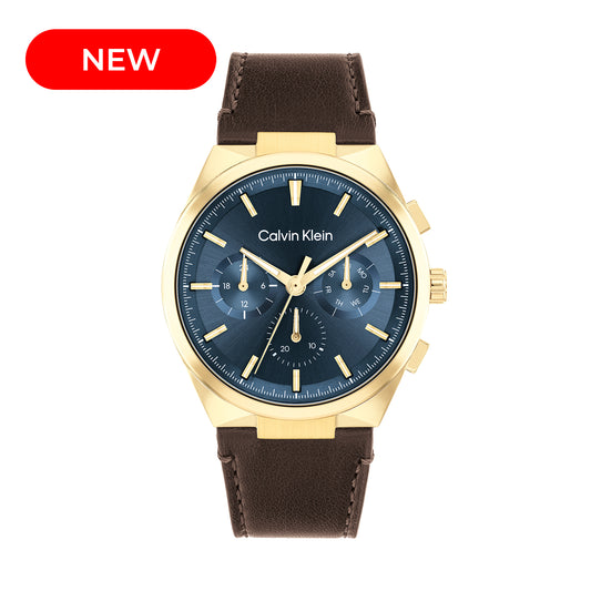 Calvin Klein 25200445 Men's Leather Watch