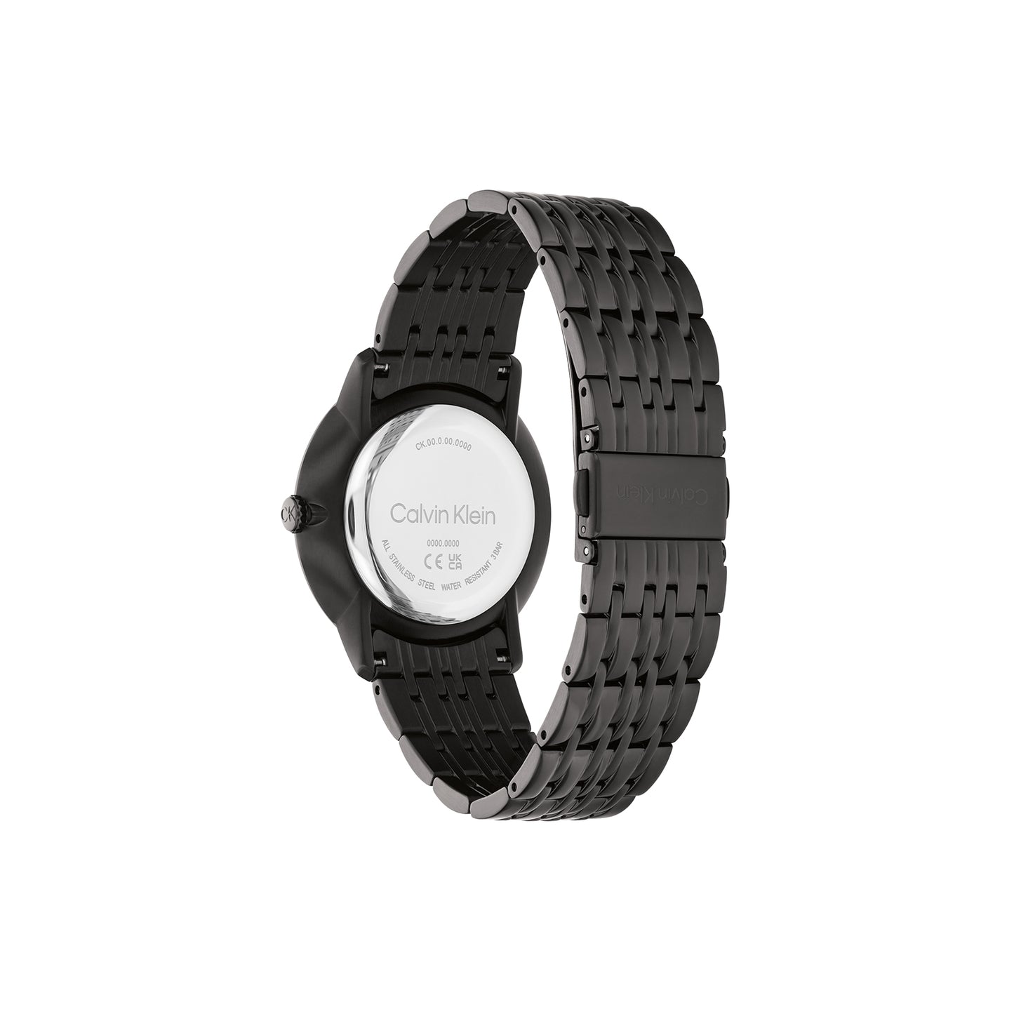 Calvin Klein 25300008 Unisex Ionic Black Plated Steel Watch