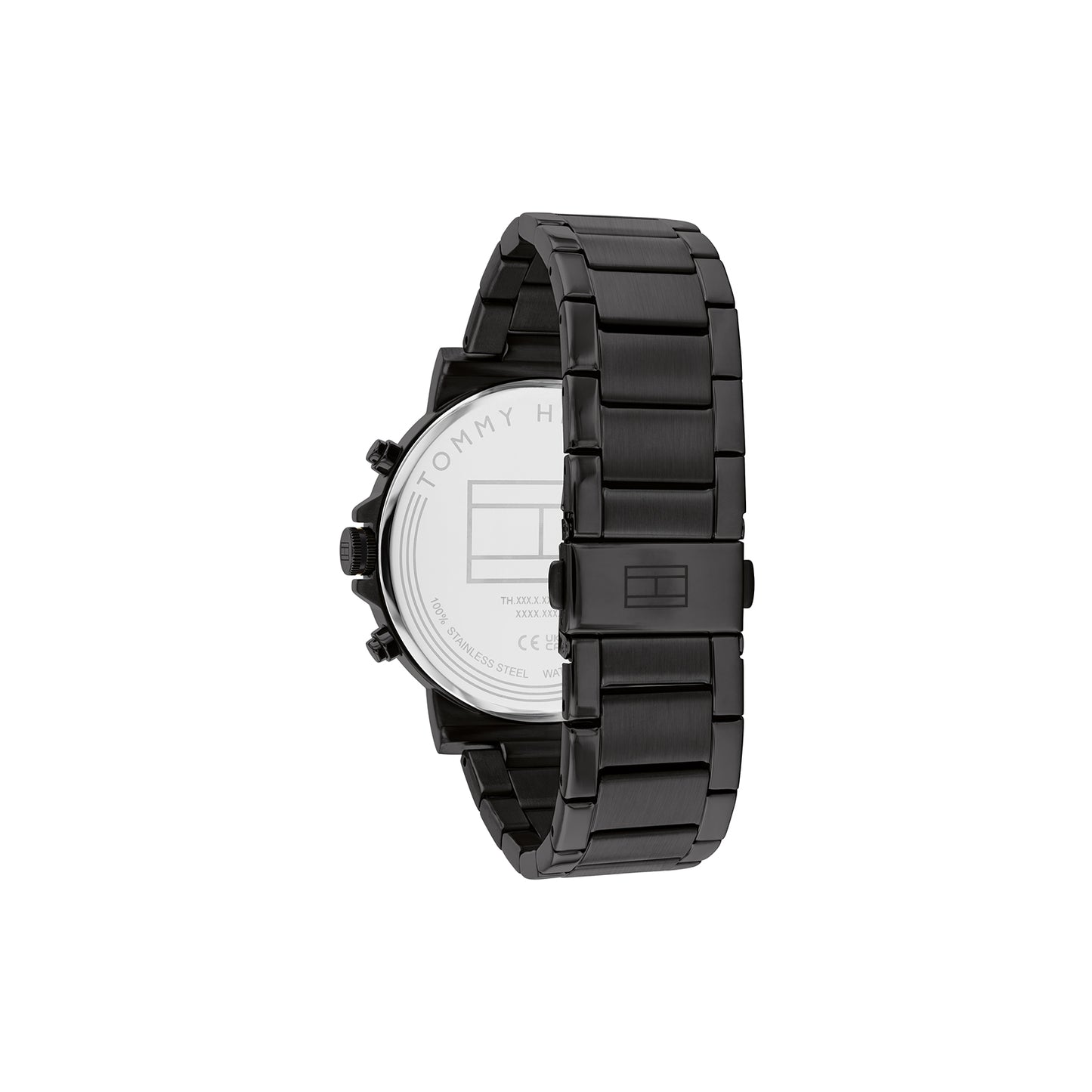 Tommy Hilfiger 1710590 Men's Ionic Black Plated Steel Watch