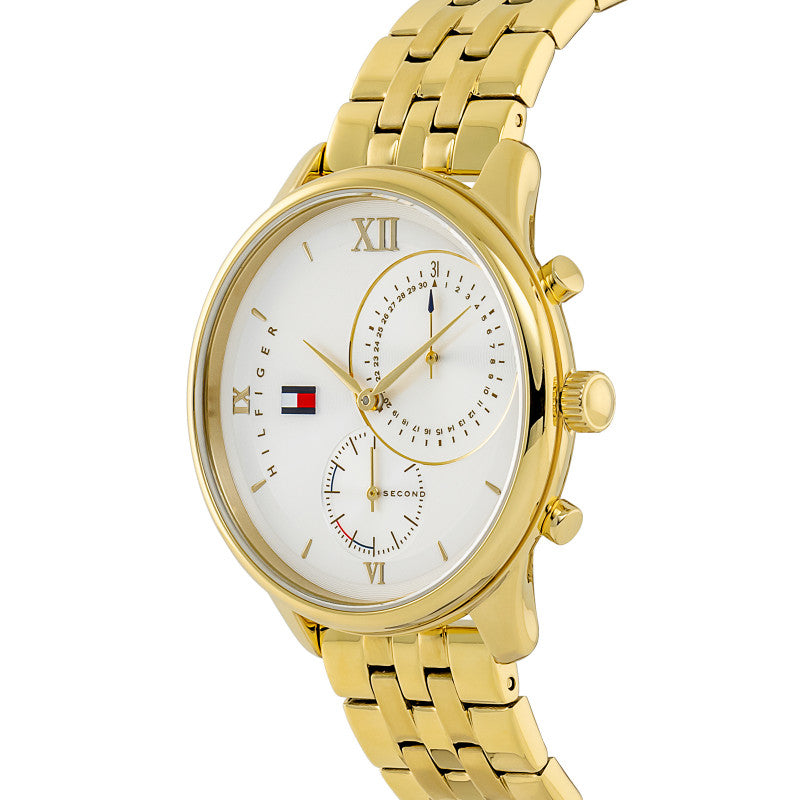 Tommy Hilfiger 1782133 Women's Ionic Plated Gold Steel Watch