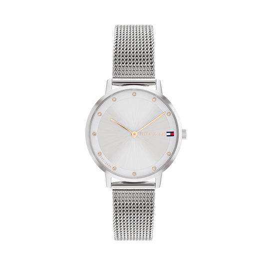 Tommy Hilfiger 1782665 Women's Steel Mesh Quartz Basic Slim Watch