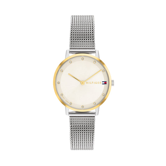 Tommy Hilfiger 1782667 Women's Steel Mesh Quartz Basic Slim Watch