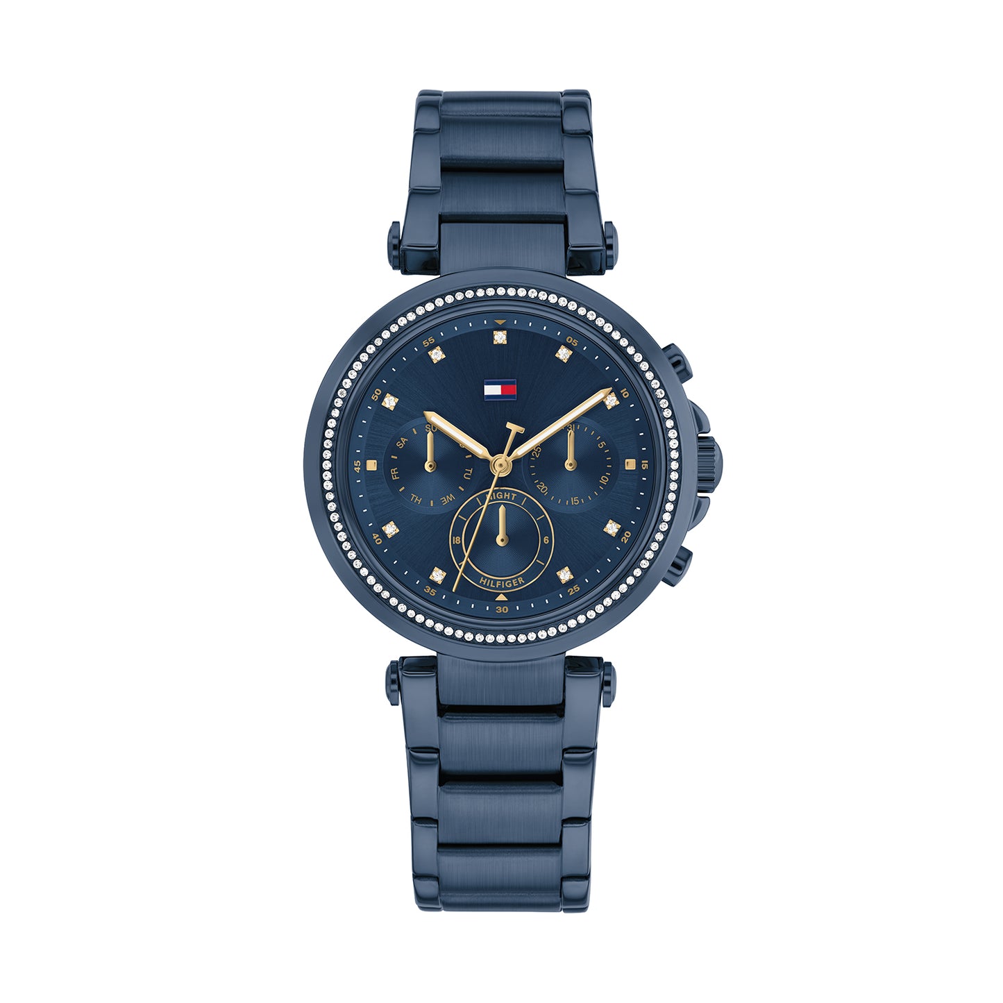 Tommy Hilfiger 1782704 Women's Ionic Plated Blue Steel Watch