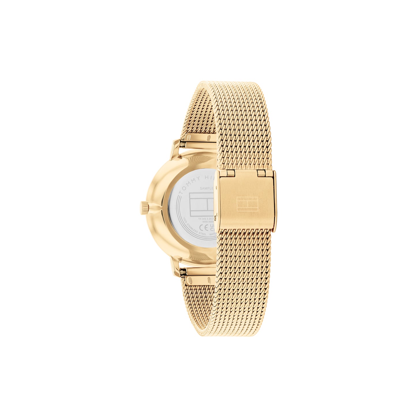 Tommy Hilfiger 1782728 Women's Ionic Plated Thin Gold Steel Mesh Watch