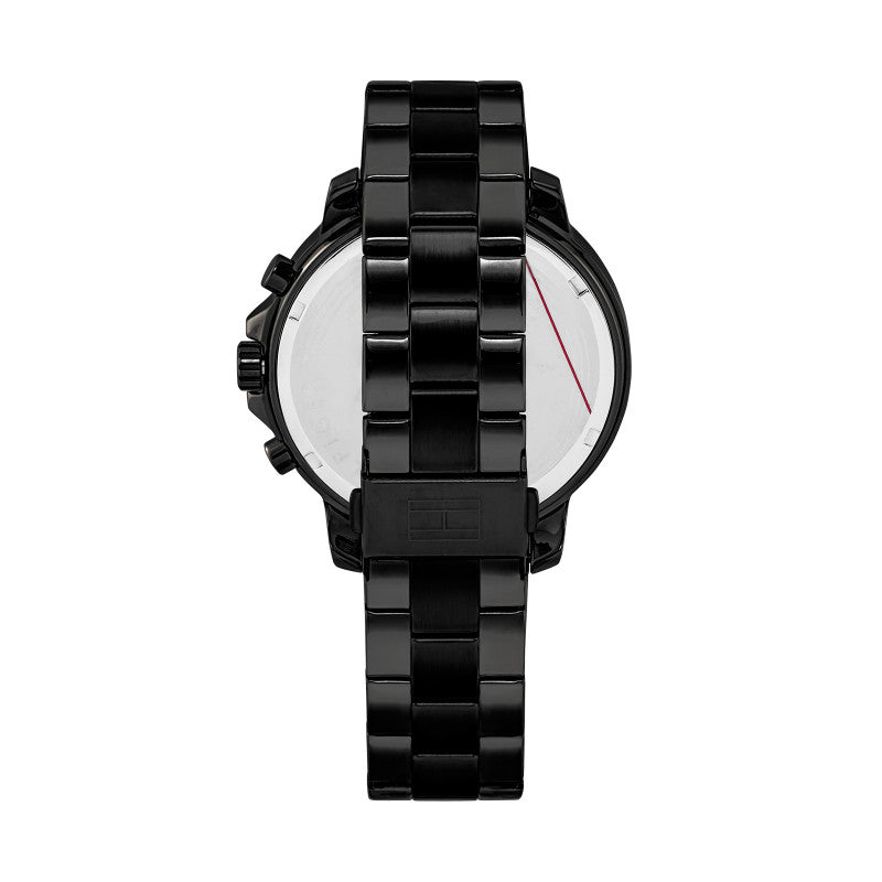 Tommy Hilfiger 1791529 Men's Ionic Black Plated Steel Watch