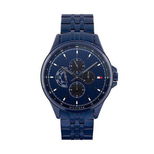 Tommy Hilfiger 1791618 Men's Ionic Plated Blue Steel Watch