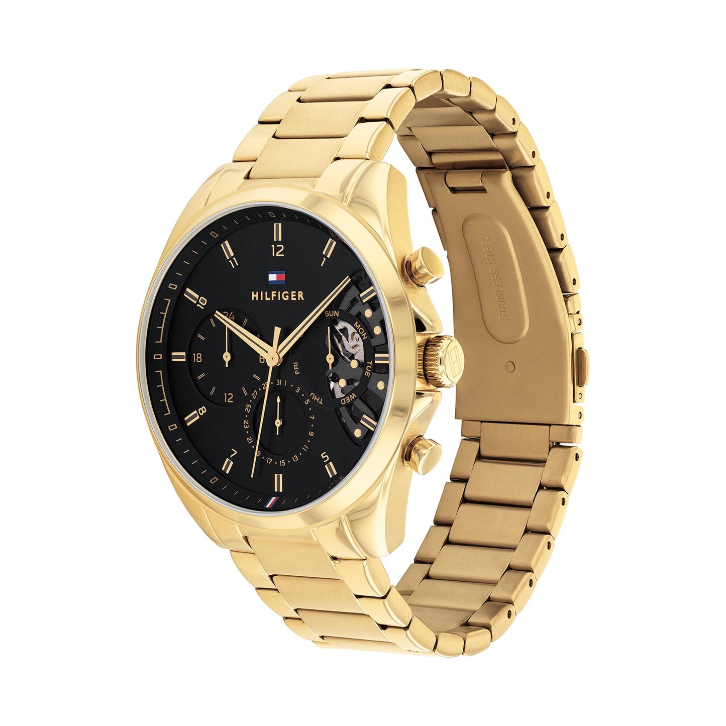 Tommy Hilfiger 1710447 Men's Gold Plated Steel Watch