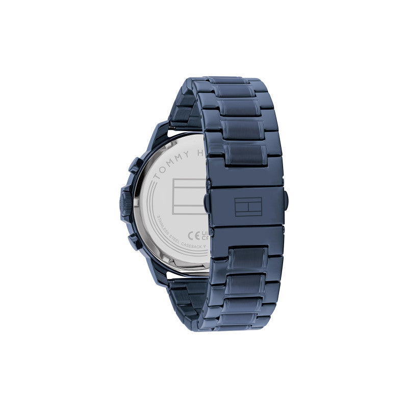 Tommy Hilfiger 1710493 Men's Ionic Blue Plated Steel Watch