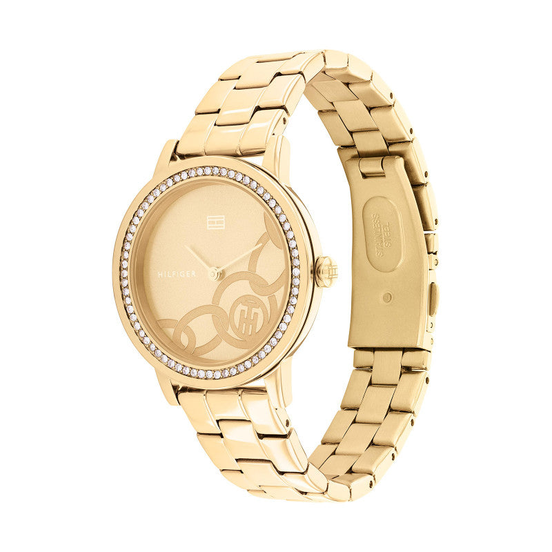 Tommy Hilfiger 1782437 Women's Ionic Thin Gold Plated Steel Watch