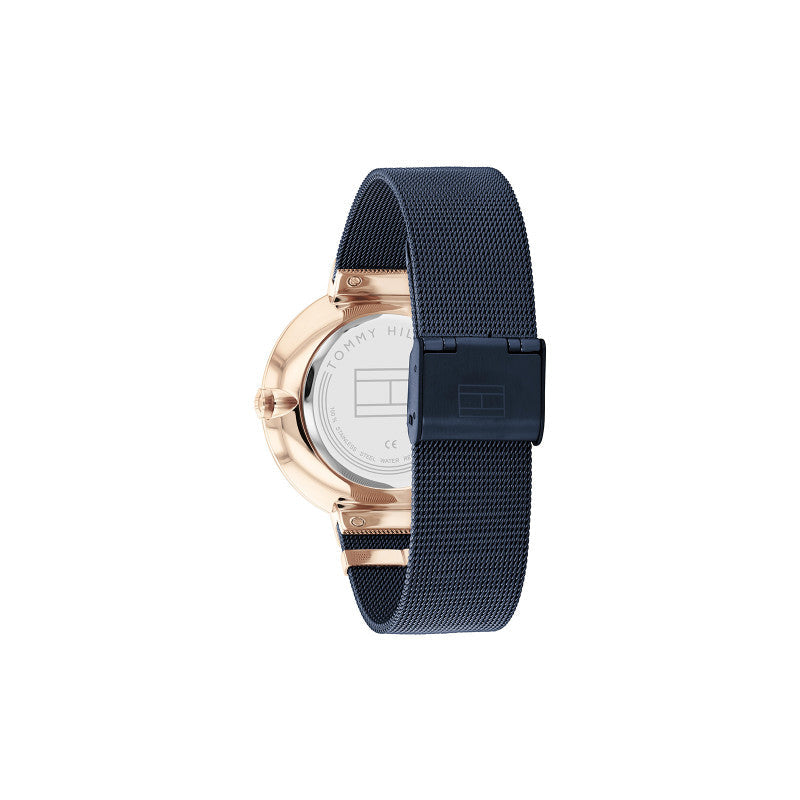 Tommy Hilfiger 1782541 Women's Ionic Blue Plated Steel Mesh Watch