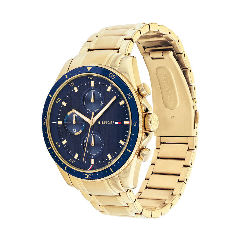 Tommy Hilfiger 1791834 Men's Ionic Thin Gold Plated Steel Watch