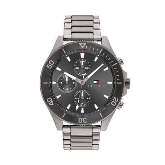 Tommy Hilfiger 1791918 Men's Ionic Grey Plated Steel Watch