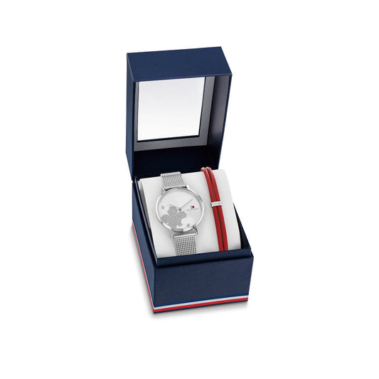 Tommy Hilfiger Gift Set 2770155 Women's Steel Mesh Watch